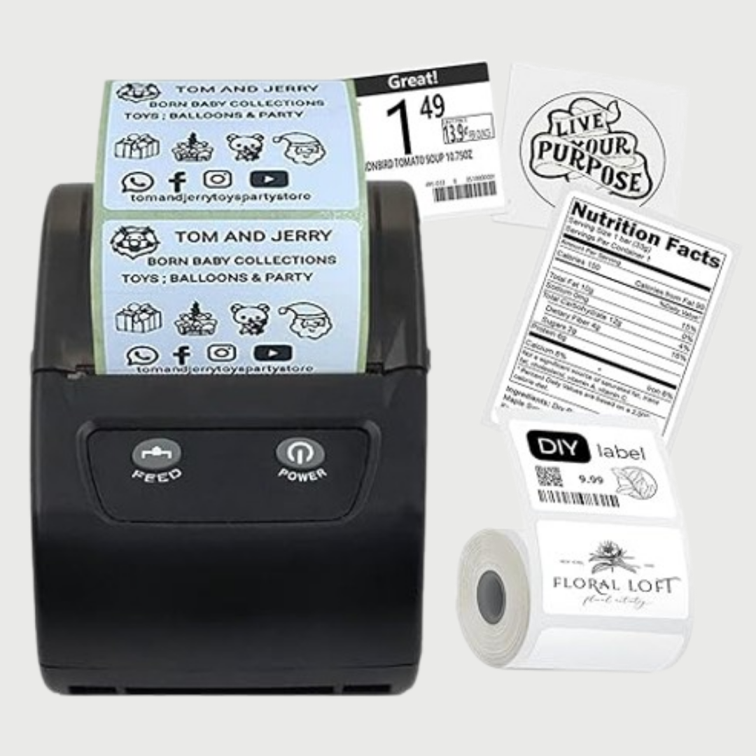 ASOL 58D Label & Receipt Printer | 58mm Label & Receipt Printer | Non Battery | 2inch Printer