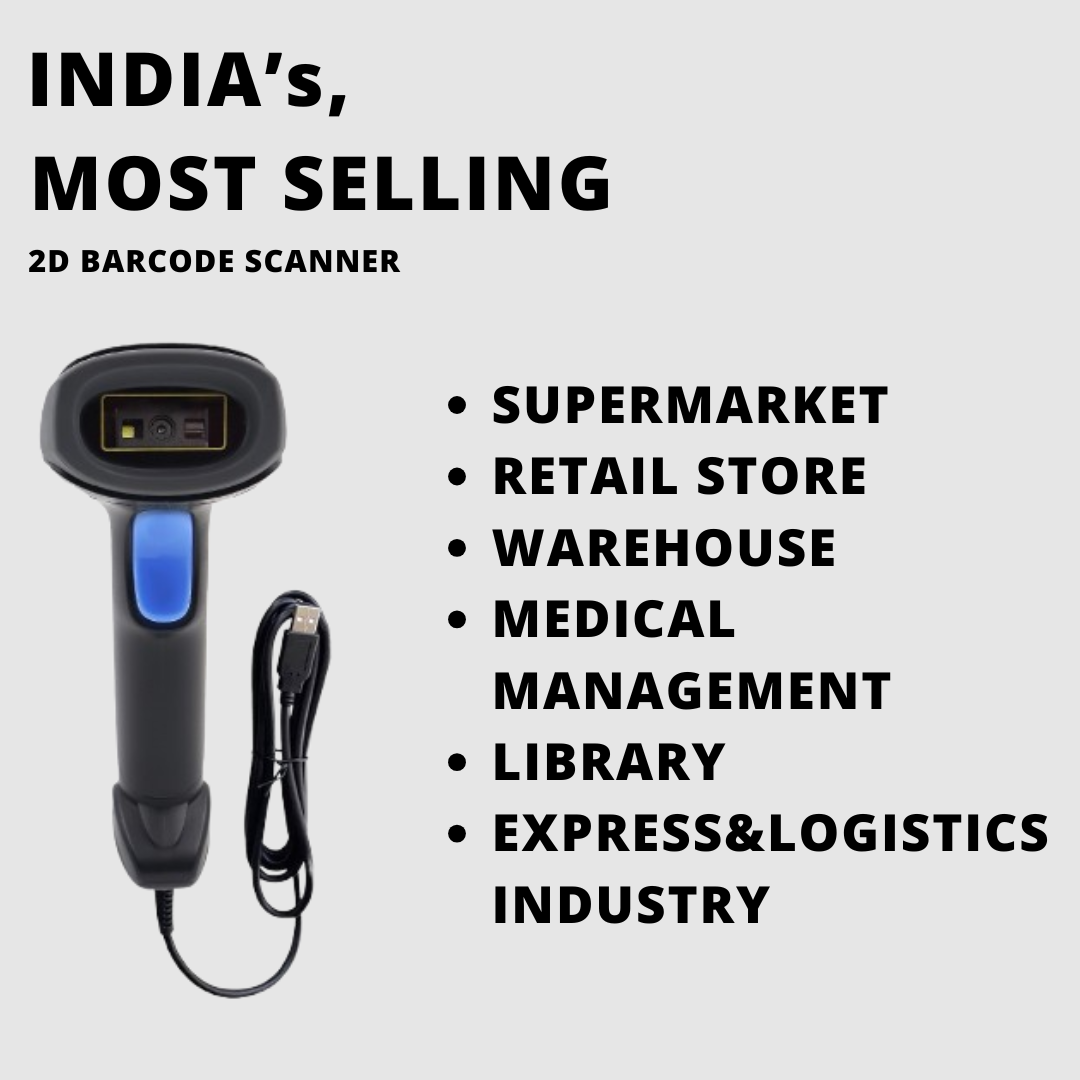 ASOL 2D Wired Barcode Scanner | Wired Scanners